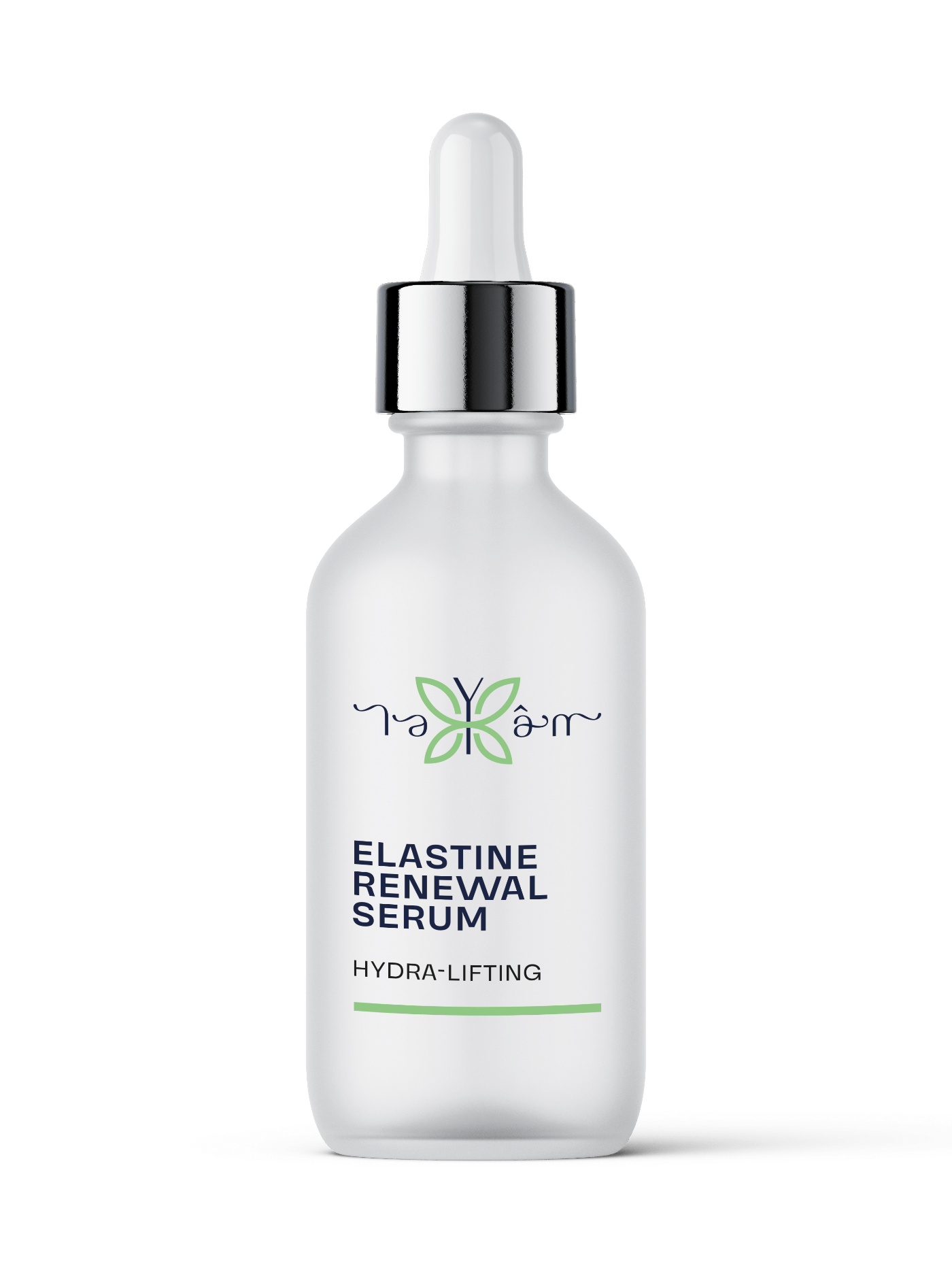 Elastine Renewal Serum bottle with dropper.