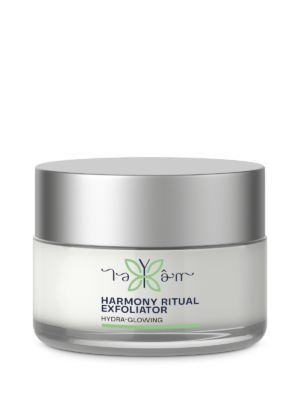 Harmony Ritual Exfoliator cream jar